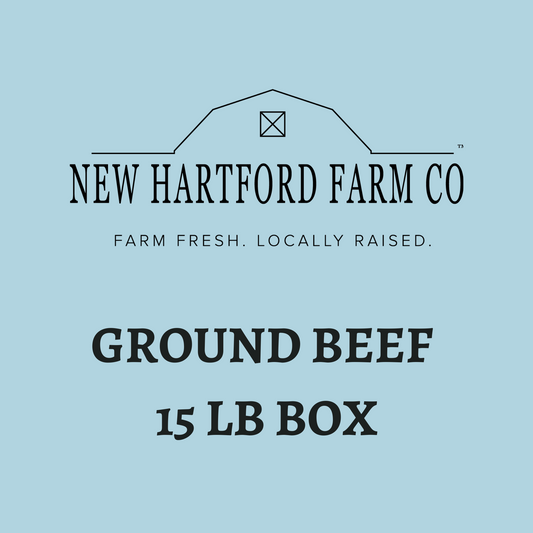 Ground Beef 15 lb Box